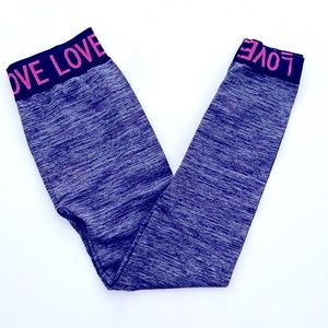 Girls | Leggings | Soho Sport | Gray & Black | 7/8